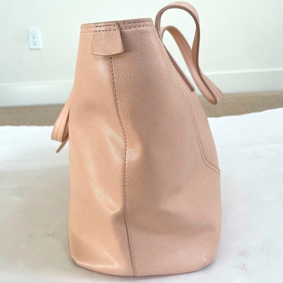 Senreve Nude/ Blush Pink Leather Voya tote bag - Picture 5 of 15